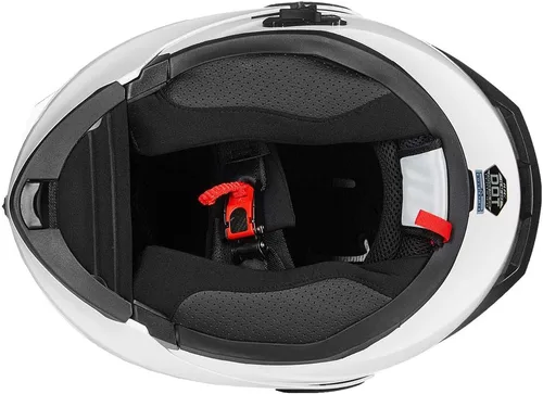 Vista 8 de ILM 902BT - Casco de motocicleta con Bluetooth, modular, abatible, de cara completa, doble visera, MP3, intercomunicador, radio FM, certificado DOT