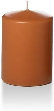 Vista 138 de yummi Velas redondas de pilar de lavanda de 3 x 6 pulgadas - 3 por paquete