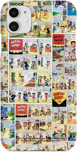 Vista 22 de Inspired Cases - Compatible con iPhone Xs Max - Funda protectora con textura 3D para Apple iPhone Xs Max - Vintage Betty Boop