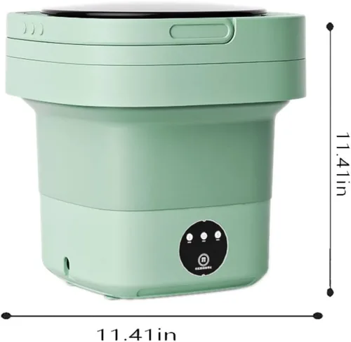 Vista 6 de Lavadora Portatil PequeñA Foldable Mini Small Portable Mini Washing Machine Portable Washer For Apartment, Laundry, Camping, Rv, Travel, Underwear