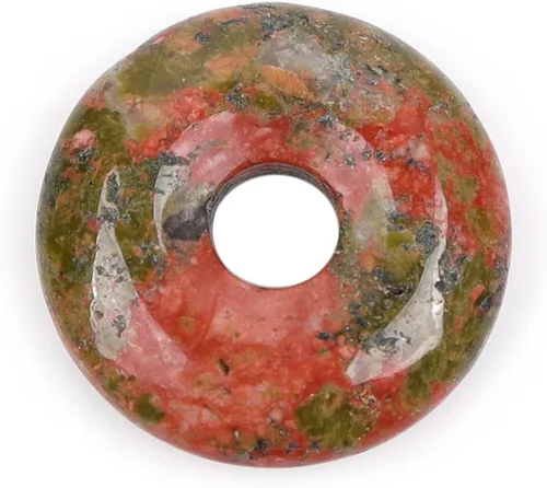 Vista 51 de GEM-Inside Rock Quartz Gemstone Loose Beads Genuine Natural Doubt Pink Ring Crystal Energy Stone Power para aretes colgantes, fabricación de joyas