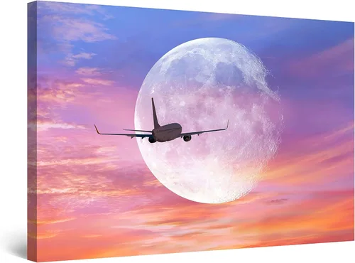 Vista 10 de Startonight Lienzo decorativo para pared, diseño de pájaros del árbol, impresión para dormitorio, 24 x 36 pulgadas