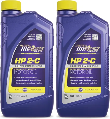 Vista 5 de Royal Purple ROY01311 HP 2-C Aceite de alto rendimiento de 2 tiempos 01311-1 QT