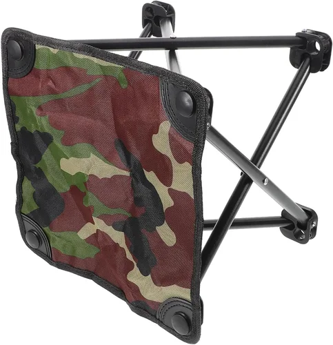 Portable Folding Camping Stool Frame Lightweight Outdoor Seat for Fishing Hiking Gardening Picnic and Beach Compact Foldable Design for Easy Carry