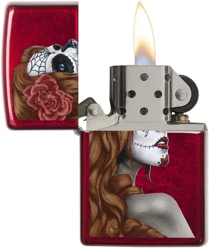 Vista 3 de Encendedor Zippo del Día de los Muertos