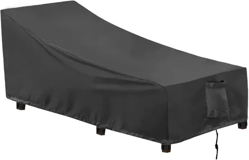 Vista 17 de OutdoorLines Funda Impermeable para Silla de Salón de Patio para Exteriores - Fundas para Tumbonas Resistentes a los Rayos UV de Servicio Pesado