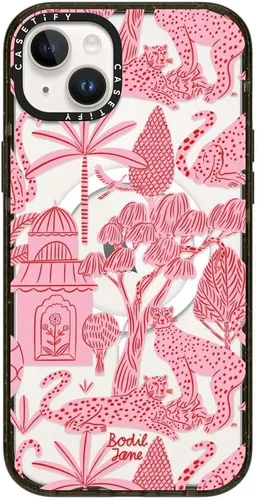 Vista 129 de CASETiFY Impact - Funda para iPhone 13 [Probada contra caídas de grado militar 4X / Protección contra caídas de 8.2 pies / Compatible con Magsafe]