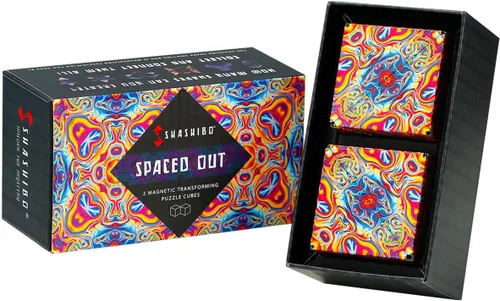 Vista 37 de Shashibo Caja de Cambio de Forma - Premiado, Patentado Juego de Dedos con 36 Imanes de Tierras Raras - Se Transforma en Más de 70 Formas, Caja