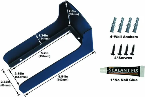 Vista 6 de Funda para timbre de puerta, cubierta de acero resistente a la intemperie, con protección solar antirreflejos, compatible con parpadeo/Ring