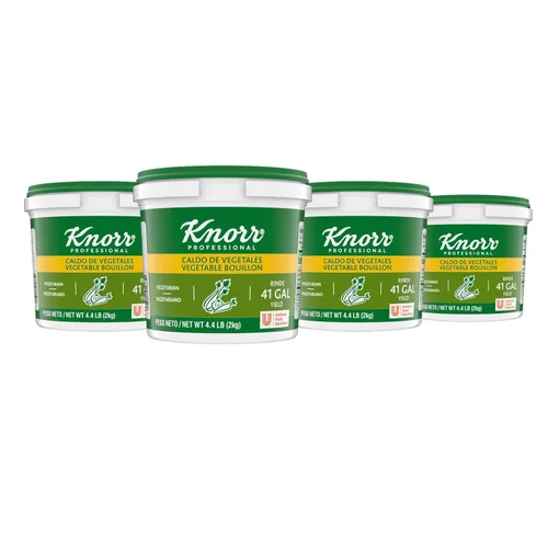 Vista 12 de Knorr Professional Caldo de Res, caldo de carne con base granulada de sabor a carne, caldo como base, marinada, potenciador de sabor, conveniente