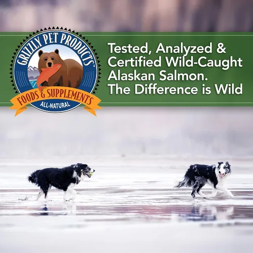 Vista 9 de Grizzly Pet Products Salmon Plus Omega 3-6-9 Suplemento alimenticio para perros y gatos, 8 onzas