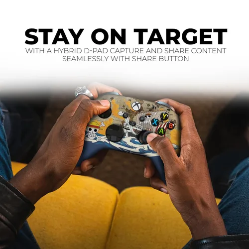 Vista 4 de DreamController Original Xbox Wireless Controller Special Edition Customized Compatible with Xbox One SX, Xbox Series XS & Windows 10 Made with