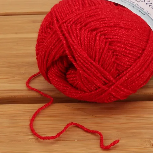 Vista 88 de JubileeYarn Hilo Suave y Delgado - 50g/madeja Mezcla de Rayón de Bambú y Lana - Pegaso - 2 madejas