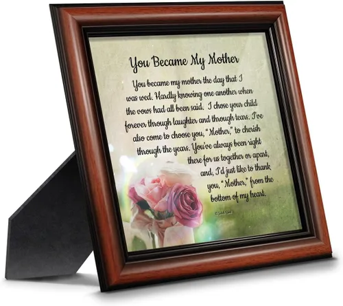 Vista 13 de Crossroads Home Décor Regalos para suegra - Regalos de nuera, You Became My Mother 7346BW