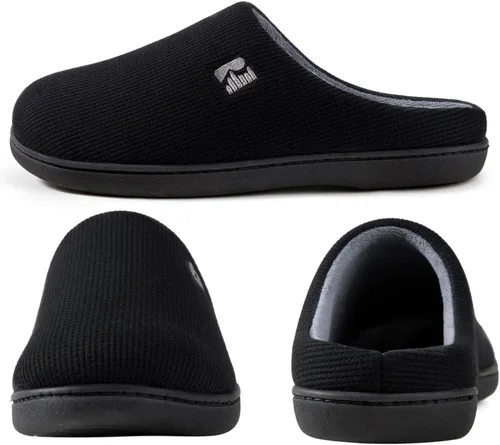 Vista 3 de RockDove - Pantuflas para mujer originales con espuma viscoelástica y dos tonos