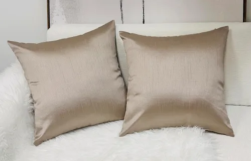 Vista 4 de Aiking Home - Funda de almohada decorativa rectangular de seda sintética de 12 x 18 pulgadas, cierre de cremallera, color aguamarina (juego de 2)