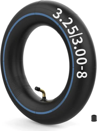 Tubo interior de 3.25/3.00-8 con vástago en ángulo TR-87, tubo interior de 3.50-8 para llanta de 8 pulgadas, compatible con carretillas, scooters,