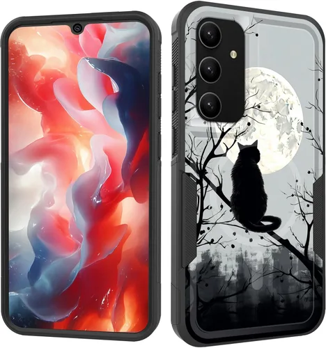 Vista 31 de Funda magnética para Galaxy A16 5G, [compatible con MagSafe] [protección contra caídas de grado militar] Funda resistente a prueba de golpes