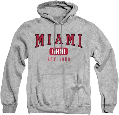 Vista 248 de LOGOVISION Colección de sudaderas con capucha unisex con diseño oficial de Collegiate Est. Date para hombres y mujeres