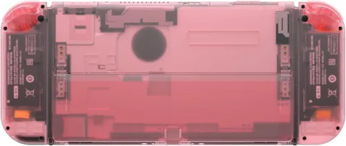 Vista 9 de eXtremeRate Juego completo personalizado de carcasa para Nintendo Switch OLED, placa trasera de repuesto para consola de bricolaje, carcasa