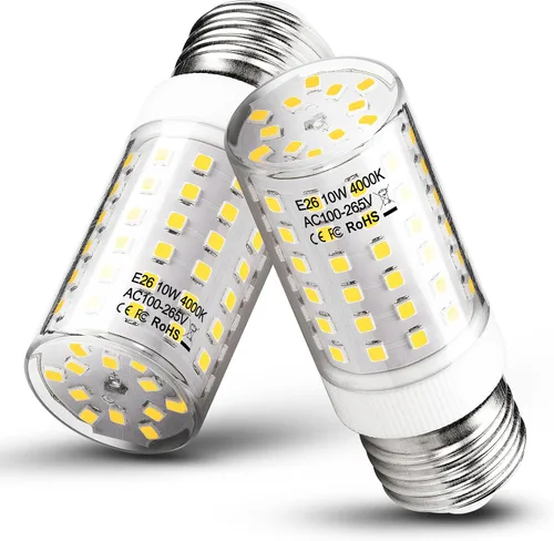 Vista 7 de Heifymi E26 Bombillas LED de Candelabro Equivalentes a 60W, Bombillas LED de Vela E26 de 7W de 750lm, Bombillas Colgantes de Candelabro E26 de 2700K