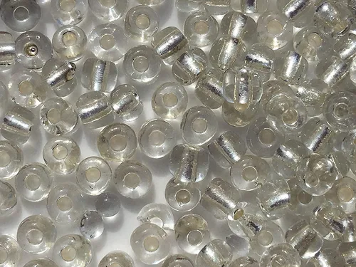 Vista 31 de Cuentas de vidrio checo verde aguamarina opaco. Tamaño: 6/0 1.41 oz / 1.4 oz (Aqua Opaque)