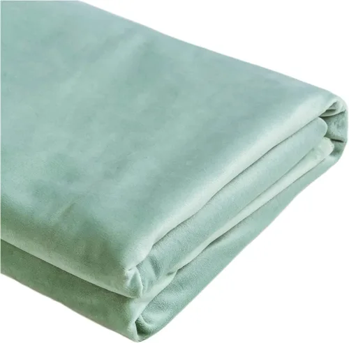 Vista 7 de TinaKim Tela de Terciopelo para Tapicería de Sofá, Material para Funda de Almohada y Funda de Silla, Reparación DIY (Negro, 2 Yardas)