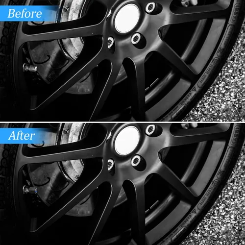 Vista 6 de 4 tapas de vástago de válvula de neumático con bandera estadounidense para automóvil, cubiertas de vástago de válvula de goma herméticas antióxido