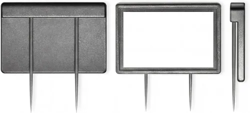 Amylove 1 Pcs Black Cubicle Pins Partition Pins Cubicle Accessories Fabric Partition Nameplate Brooch for Office Brooch Decor, Furniture, Office