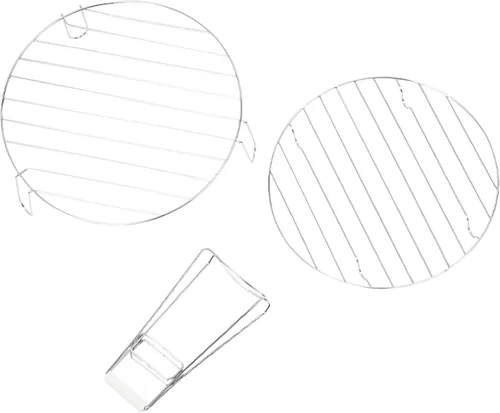 Vista 10 de CNCEST Horno freidora de aire, eliminación de grasa de calefacción vertical de 360 °, convección infrarroja, comida saludable, horno eléctrico