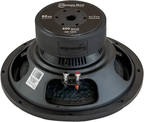 Vista 4 de Car Audio 12 "Subwoofer 2" Bobina de voz dual 4 ohmios 600 W XO-1244