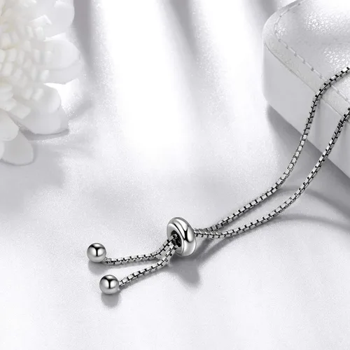 Vista 5 de Aurora Tears Pulsera de piedra natal de mariposa – Pulsera de plata de ley 925 para mujer, regalo de cumpleaños para mujer A. Enero
