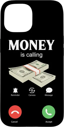 Vista 6 de Money Cash Coin Millionaire Trader Miner Stocks Invest Earn Case for iPhone 16