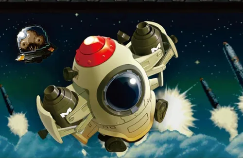 Vista 5 de HiPlay Kits de modelos de plástico: Metal Slug3: vehículo de combate espacial ASV, figuras de acción coleccionables estilo anime Mecha ASVYZZC
