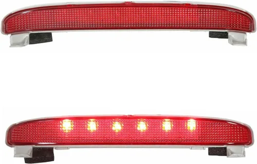 Tercera luz de freno trasera de montaje alto compatible con Honda Civic EX 2006-2011 2 puerta Coupe, tercera luz de freno de repuesto # 32470-SVA-A01