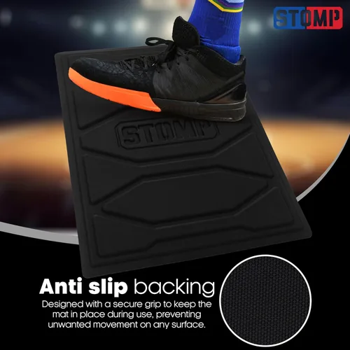 Vista 7 de STOMP Athletics: Mini alfombrilla de tracción reutilizable para zapatos de voleibol y baloncesto - Alternativa para alfombrillas adhesivas