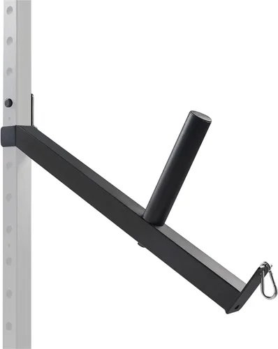 Vista 16 de Sunny Health & Fitness Power Cage Squat Rack Upgrade Attachments, Dip Bar, Plate Bar Holder, Belt Squat, J Hook, Lat, Adapter, U Ring, Pull Up Bar