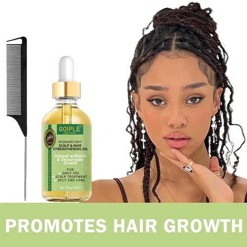 Vista 4 de Gel de peinado y mousse extra para trenzas, giros, rastas y cornrows - Domación del encrespamiento, suavizado y control de bordes con aceite