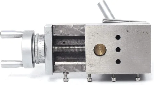 Vista 3 de Soporte para herramientas de torno para piezas de torno, Piezas de torno de hierro fundido, Torno de metal Cruz Slide & Tool Holder, Piezas de torno