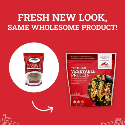 Vista 6 de Hoosier Hill Farm Proteína vegetal texturizada, 2 libras (paquete de 1)