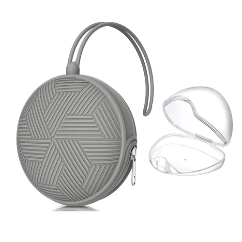 Vista 23 de Smlpuame Estuche Porta Chupetes, Contenedor Portátil de Almacenamiento de Chupetes Libre de BPA, Funda Protectora de Chupetes de Silicona para Bebé