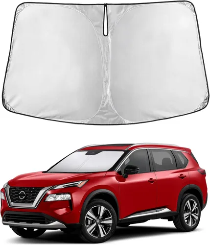 Vista 371 de EcoNour - Parasol plegable para parabrisas de Toyota Tacoma 2016-2025 2026, accesorios para camioneta de 2 puertas y 4 puertas, protector de visera