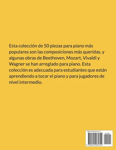 Vista 2 de Lo Mejor del Piano 50 Grandes Piezas (Spanish Edition)