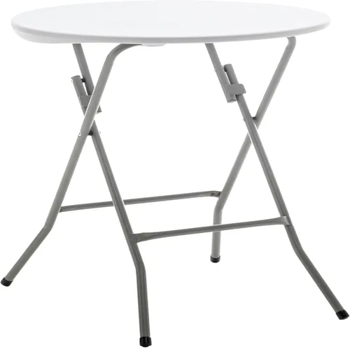 Vista 31 de BTEXPERT Juego de mesa plegable de 5 piezas, portátil y silla, mesa cuadrada de plástico de granito blanco de 34 pulgadas, 4 sillas negras