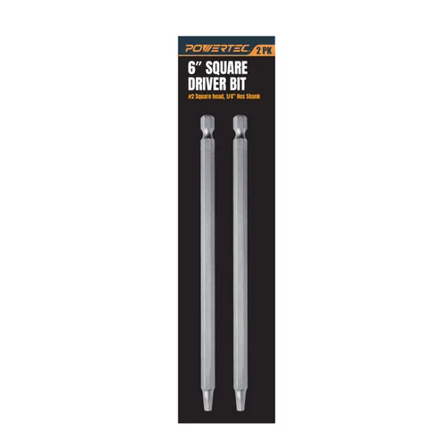 Vista 16 de POWERTEC Broca de taladro de bolsillo con vástago hexagonal de 1/4 pulgadas, broca de repuesto con collar de tope de profundidad para sistema