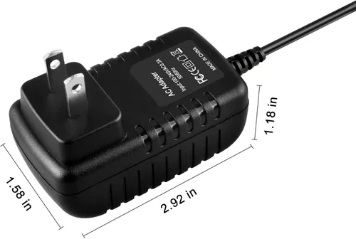Vista 2 de PK Power Adaptador de CA para ALDOM Pistola de masaje muscular Masajeador de tejido profundo Cable de fuente de alimentación