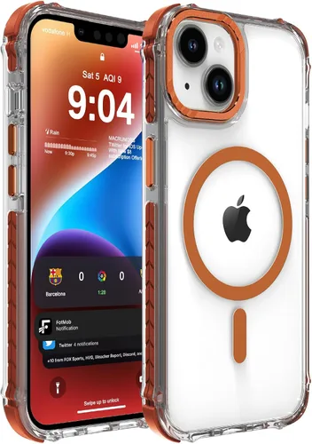 Vista 41 de DEERLAMN Funda Magnética Fuerte para iPhone Air 6.5 Pulgadas, [Compatible con Magsafe] [Protección contra caídas de grado militar] Funda protectora