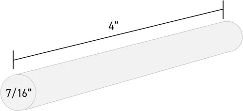 Vista 4 de Surebonder DT-50 All Temperature 50 barras de pegamento (4 pulgadas) y soporte para pistola de pegamento 6500N con almohadilla antiadherente