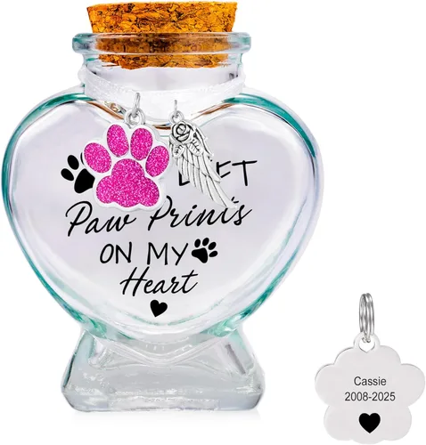 Botella conmemorativa de piel para cenizas, botella de recuerdo de pelo de mascotas, urnas pequeñas urnas de cremación para cenizas, pérdida de