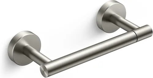 Vista 28 de FORIOUS Toilet Paper Holder Wall Mount, Stainless Steel Rustproof Double Post Pivoting Tissue Roll Holder for Bathroom, Commercial Toilet Paper